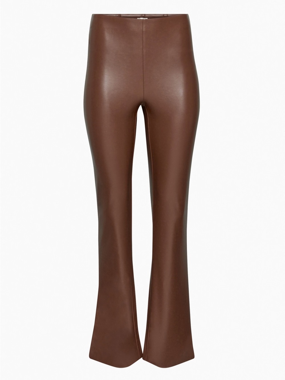 🤍Divided by H&M Brown Faux Leather Flare Pants